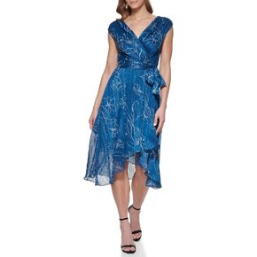 DKNY Women's Faux Wrap Dress
