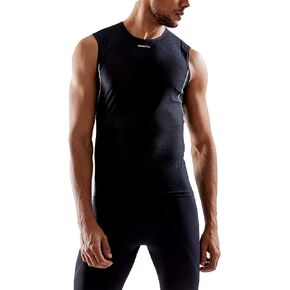 Craft Sportswear Men's Cool Mesh Superlight SL | Short Sleeve Baselayer Tank Top | Lighweight & Moisture Wicking