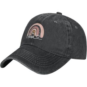 Wisedeal Women's Nana Hat Adjustable Washed Vintage Baseball Cap for Mom Grandma Aunt