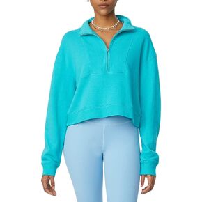 Bandier x Sincerely Jules The Holly Half Zip Sweatshirt