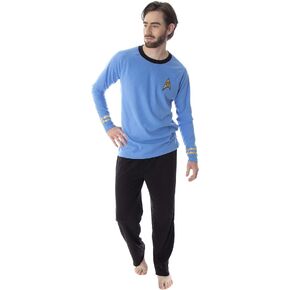 INTIMO Star Trek Original Series Men's Uniform Costume Sleepwear Pajama Set - Captain Kirk Or Commander Spock in Kuwait
