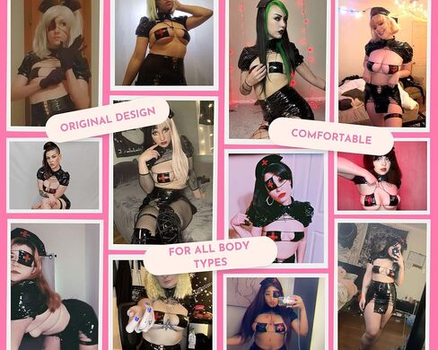 زي الممرضة الفوضوية من MOEFLAVOR | مثير ممرضة تأثيري الملابس الداخلية الموحدة | Kawaii Anime لعب الأدوار Reg & Plus Size in Kuwait