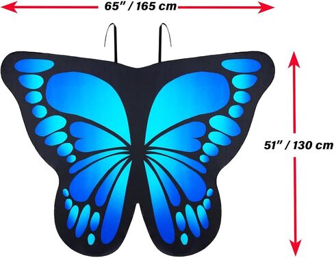 Ideed زي الهالوين النسائي بأجنحة الفراشة in Kuwait