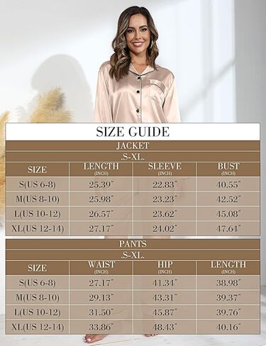 Ficerd 2 حزمة المرأة الحرير منامة الساتان مجموعة 2 قطعة طويلة الأكمام ملابس النوم ملابس النوم زر أسفل الساتان Pj مجموعة للنساء in Kuwait