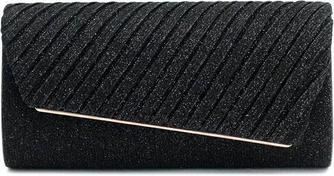 حقيبة سهرة Naimo Flap Dazzling Small Clutch مع سلسلة قابلة للفصل in Kuwait