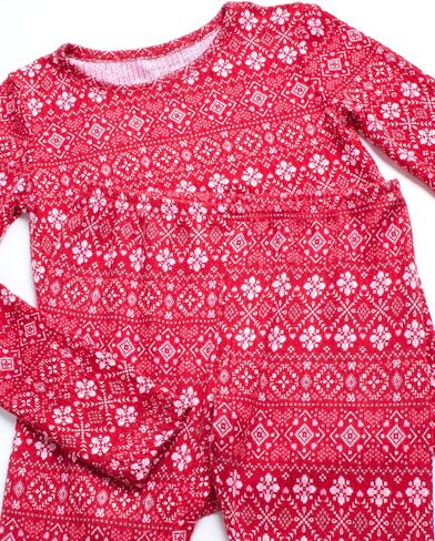 Laura Ashley Girls' Thermal Underwear Set - 2 Piece Warm Long Sleeve Shirt and Long Johns - Base Layer Set for Girls (4-12) in Saudi Arabia