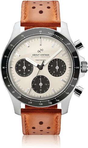 About Vintage 1960 Racing Chronograph Mens Watch, Stainless Steel in Saudi Arabia