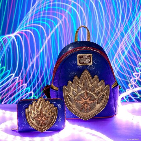 Loungefly Marvel Guardians of the Galaxy 3 Ravager Badge Double Strap Shoulder Bag in Saudi Arabia