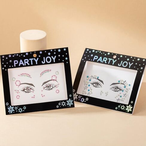 جواهر الوجه للهالوين، مكياج الوجه بأحجار الراين للنساء، أزياء حورية البحر لمهرجانات مكياج الجسم، ملصقات لامعة للعين، أزياء مهرجان الهذيان، جواهر للحفلات الموسيقية للوجه الهذيان للأطفال، ملابس تنكرية نشوة in Kuwait