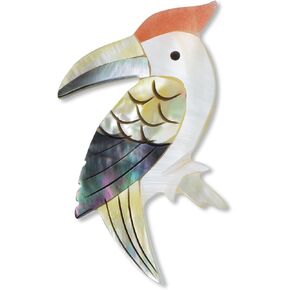 EMEGCY Abalone Shell Animal Brooch for Women Cute Animal Brooch Pin Fashion Abalone Shell Lapel Pin Jewelry Gift for Girls Wife