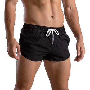 Akkad Kuti Running Shorts for Men Gym Athletic Workout Shorts Quick Dry 3 Inch Inseam Sweat Shorts with Pockets
