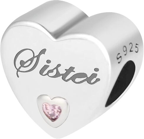 JEWBERY 925 فضة استرلينية من الخرز لأساور Pandora Charms، هدايا مجوهرات للسيدات والفتيات. in Kuwait