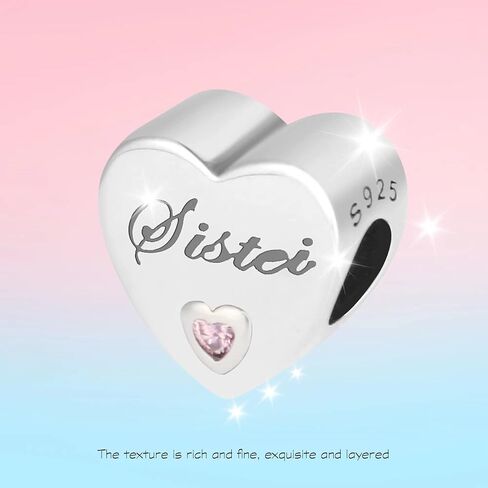 JEWBERY 925 فضة استرلينية من الخرز لأساور Pandora Charms، هدايا مجوهرات للسيدات والفتيات. in Kuwait
