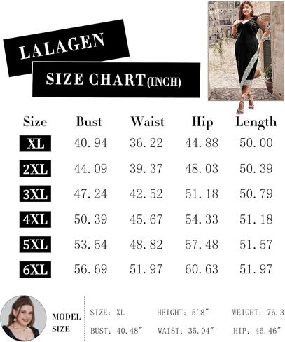 LALAGEN إمرأة حجم كبير فساتين متوسطة الطول مخملية ترتر رقبة على شكل V 3/4 كم سبليت التفاف كوكتيل حفل زفاف الضيوف فستان 1X-5X in Kuwait