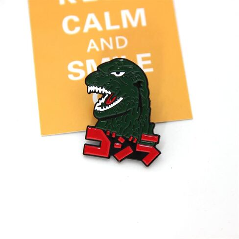 دبابيس زينة على شكل ديناصور كرتوني على شكل حيوانات للجاكيتات والملابس والشنط والاكسسوارات لحقائب الظهر والشارات، هدية للنساء والفتيات والاطفال، خليط معدني من الستيل، بدون احجار كريمة, سبيكة صلب, بدون in Kuwait