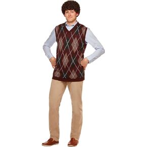 Spirit Halloween Step Brothers Adult Dale Costume | Officially Licensed | TV and Movie Costume | Easy Costume in Saudi Arabia