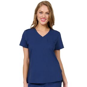 Evolution Scrubs Women's Premium Performance V-Neck Tuck in Top in Kuwait