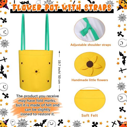 Halloween Flower Pot Costume for Adults Cosplay Women's Sunflower Costume with Headpiece for Garden Theme Party in Saudi Arabia