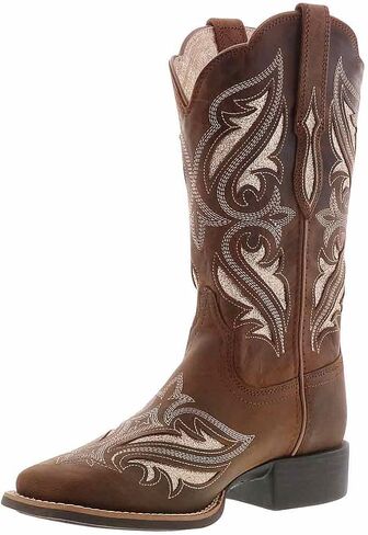 حذاء ARIAT النسائي Round Up Bliss Western in Kuwait
