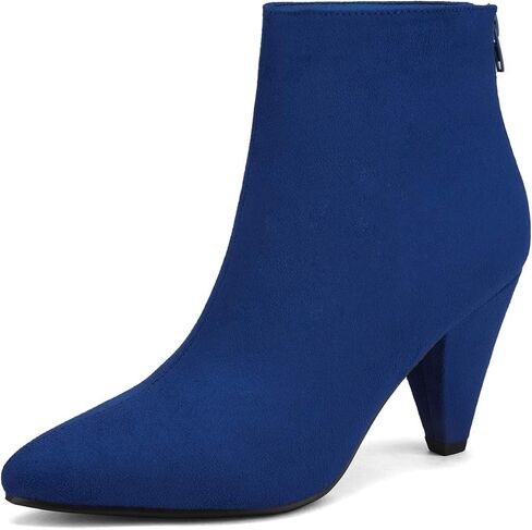 DREAM PAIRS Women's Pointed Toe High Heel Ankle Booties in Kuwait