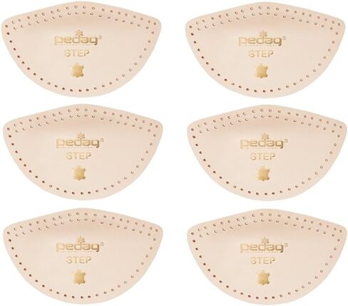 pedag Step | Arch Support Inserts | Durable Foot Arch Support for Flats | Arch Pad and Inserts for Shoes | Self-Adhesive | Ideal for Comfort and Relief | Black Leather | Small in Saudi Arabia
