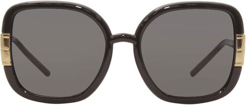 توري بورش TY9063U نظارات شمسية للنساء أسود/رمادي داكن خالص 56 in Kuwait