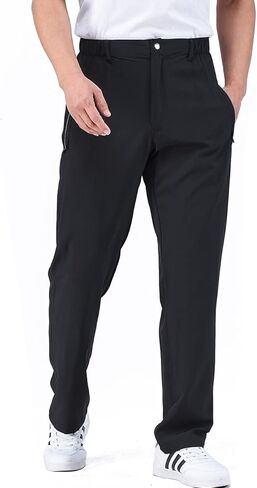 سراويل رياضية رجالية صيفية كاجوال من Zoulee بسحاب إغلاق رفيع سريعة الجفاف تناسب الرجال المسنين in Kuwait