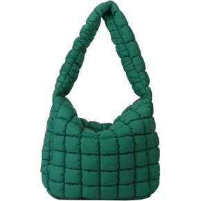 Puffer Tote Bag Women Quilted Large Shoulder Bags Puffy Bubble Hobo Pleated Purse Nylon Padding Cloud Crossbody Bag 2023 in Kuwait