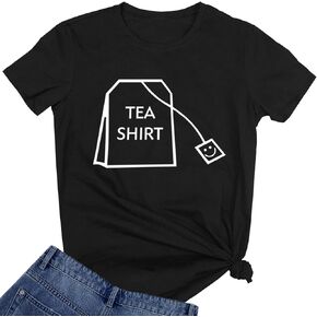 BLACKOO Teen Girl Funny T Shirts Women Cute Tops Junior Graphic Tee