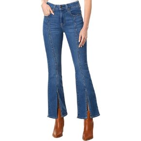 بنطلون جينز Levi's نسائي 726 مرتفع الارتفاع بحاشية مقسمة، (جديد) الجميع A الفائز، 32 قصير in Saudi Arabia