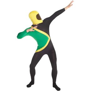زي Morphsuits الرجالي الجامايكي Bobsled Cool Runnings Halloween