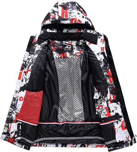 WOWULOVELY Men's Winter Snowsuit Waterproof Windproof Mountain Jacket and Pant Sets Insulated Snowboarding Skisuit in Saudi Arabia
