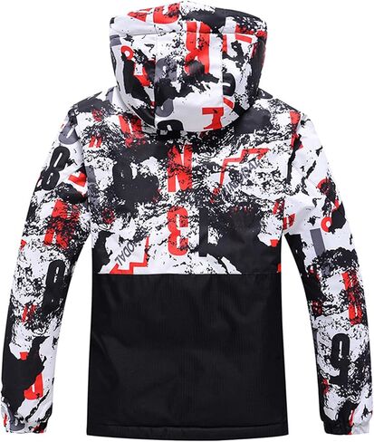 WOWULOVELY Men's Winter Snowsuit Waterproof Windproof Mountain Jacket and Pant Sets Insulated Snowboarding Skisuit in Saudi Arabia