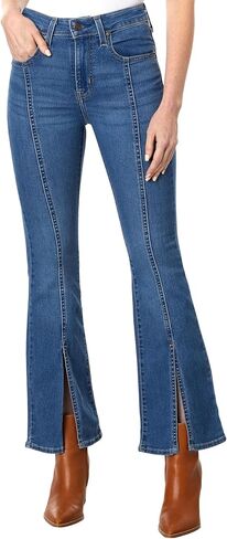 Levi's Women's 726 High Rise Flare Split Hem Jeans, (New) Everyone's A Winner, 32 Short in Saudi Arabia