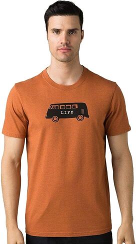 prAna Men's Will Travel Journeyman Will Travel Journeyman Journeyman, روسيت Heather, L in Kuwait