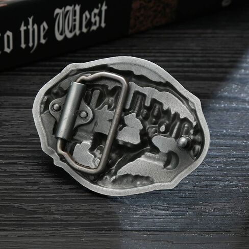 xinqida Texas Star Belt Buckle Western Cowboy Belt Buckle Novelty Bull Eagle Belt Buckle for Men Women in Kuwait