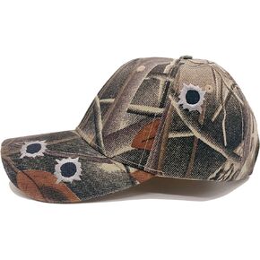 Alqpopg Unisex Camo Hat Adjustable Dad Hats Trucker Caps Brown Army Military Camouflage Baseball Cap for Mens Womens Snapback Hat in Kuwait