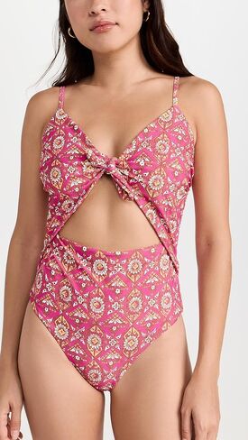Veronica Beard Women's Aniston One Piece Swimsuit in Kuwait