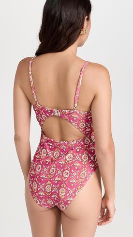 Veronica Beard Women's Aniston One Piece Swimsuit in Kuwait