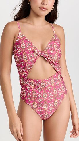 Veronica Beard Women's Aniston One Piece Swimsuit in Kuwait