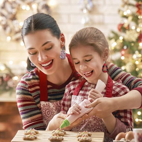 Duufin 20 زوجًا من أقراط عيد الميلاد المصنوعة من الجلد الصناعي in Kuwait