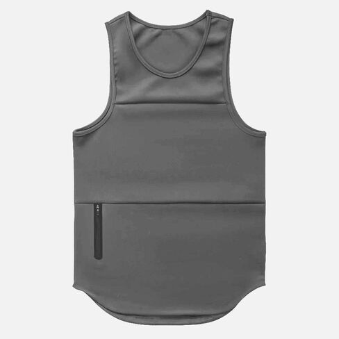 تي شيرت FLYFIREFLY رجالي للتمرين في صالة الألعاب الرياضية بدون أكمام شبكي لكمال الأجسام واللياقة البدنية والتدريب الرياضي بدون أكمام in Kuwait