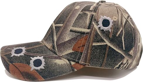 Alqpopg Unisex Camo Hat Adjustable Dad Hats Trucker Caps Brown Army Military Camouflage Baseball Cap for Mens Womens Snapback Hat in Kuwait