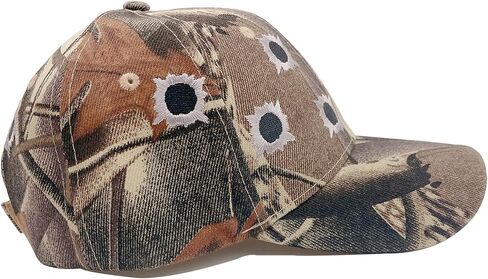 Alqpopg Unisex Camo Hat Adjustable Dad Hats Trucker Caps Brown Army Military Camouflage Baseball Cap for Mens Womens Snapback Hat in Kuwait