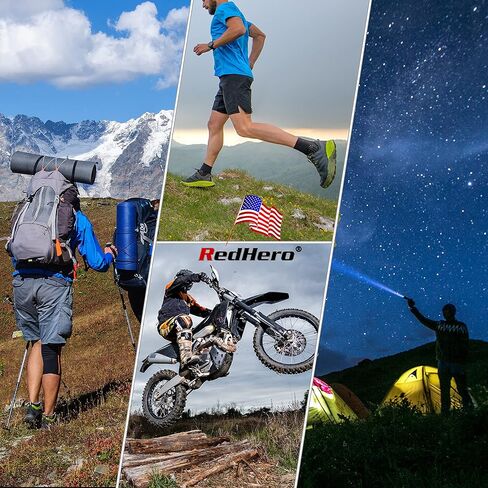 RedHero ميرينو الصوف فوق العجل الجوارب للرجال المشي لمسافات طويلة الصيد التزلج على الجليد الركبة عالية التمهيد الدافئة سميكة الطقس البارد الشتاء in Kuwait