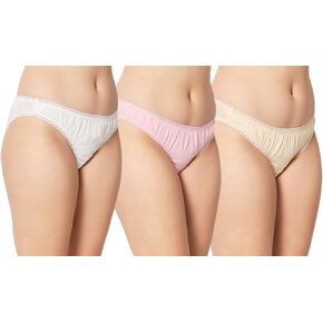 Women's Organic Cotton Lace Panty