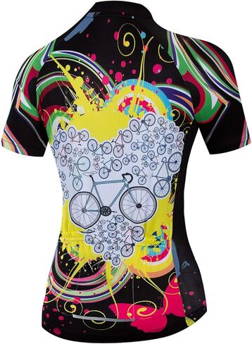 دراجة جيرسي المرأة قميص ركوب الدراجات أعلى ملابس دراجة سيدة in Kuwait