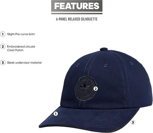 adidas Originals Men's Resort Relaxed Fit Strapback Hat in Saudi Arabia