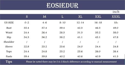 ملابس رياضية نسائية من EOSIEDUR مكونة من قطعتين وأكمام طويلة ممزقة بغطاء للرأس - طقم سراويل Bodycon Joggers in Kuwait
