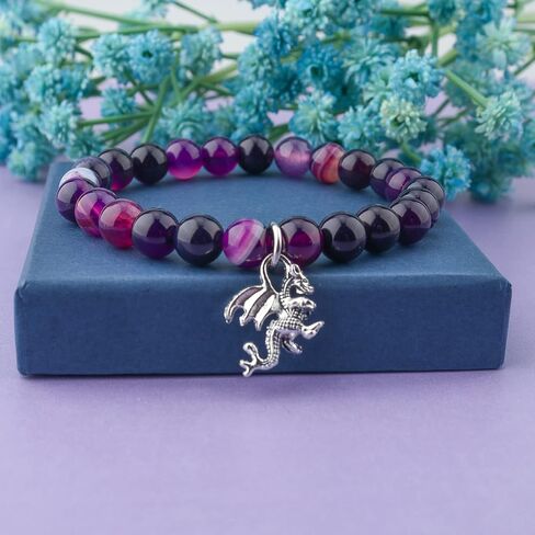 PARTNER Dragon Lover Gift Dragon Spirit Animal Gift Dragon Charm Jewelry Dragon Bracelet Jewelry Inspiration Gift for Friend in Saudi Arabia